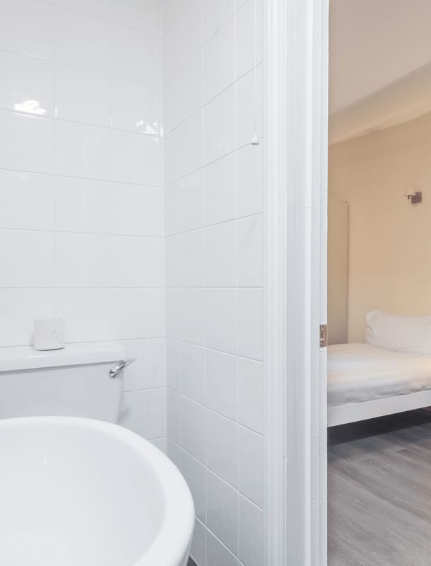 Single room desk area