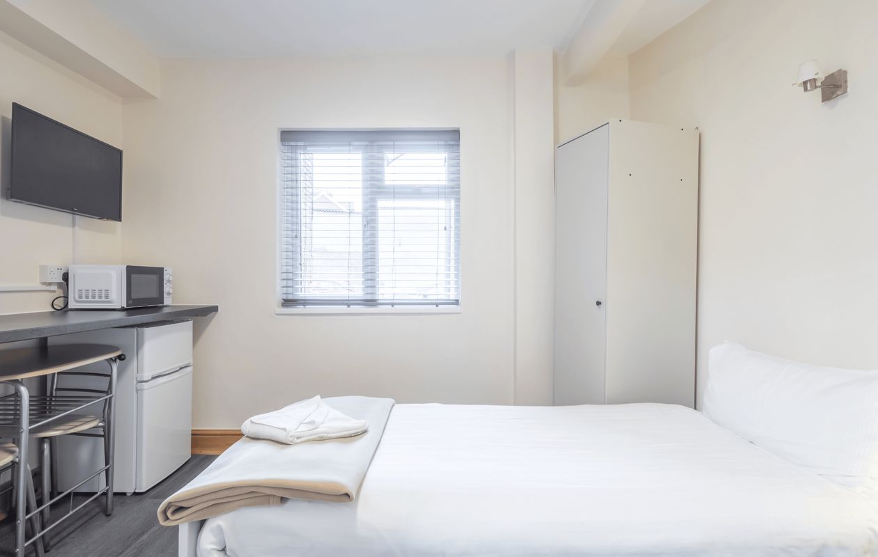 Single room window view